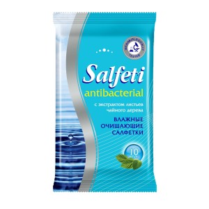 Salfeti antibac №10 влажные салфетки антибактериальные 