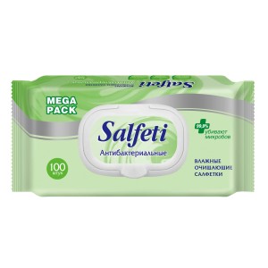 Salfeti antibac  №100 влажные салфетки антибактериальные с клапаном