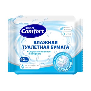 Comfort smart Влажная туалетная бумага № 42