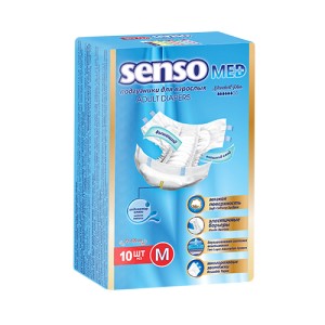 Senso Med Standart Plus Подгузники для взрослых М, 10 шт