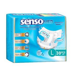 Senso Med Standart Plus Подгузники для взрослых L, 30 шт 