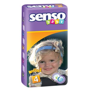 Senso Ваbу Подгузники для детей maxi, 40 шт 