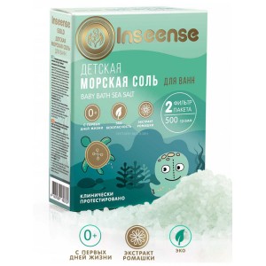 INSEENSE Морская соль детская с ромашкой ф/п (2*250г.) 