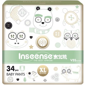 INSEENSE Трусики V5S  XL (12-17кг) 34шт