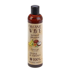 Organic wave Гель для душа "Banana & Coconut" (Банан и кокос), 270 мл